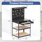 Tool Organizer Workbench with 20 Pieces Hanging Accessories Suitable for Home or Garage Use